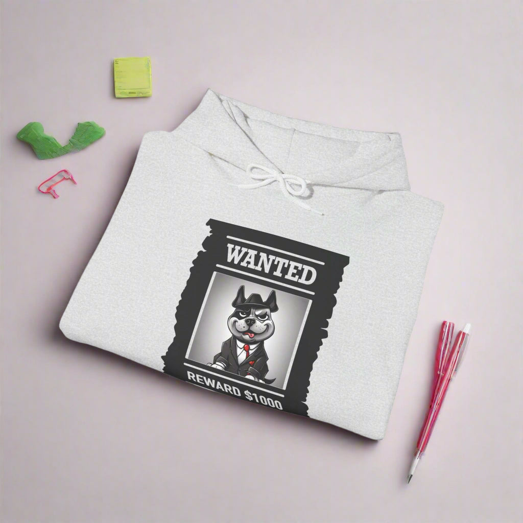 Unisex Heavy Blend⢠"Wanted" Hooded Sweatshirt - Sniff Waggle And Walk