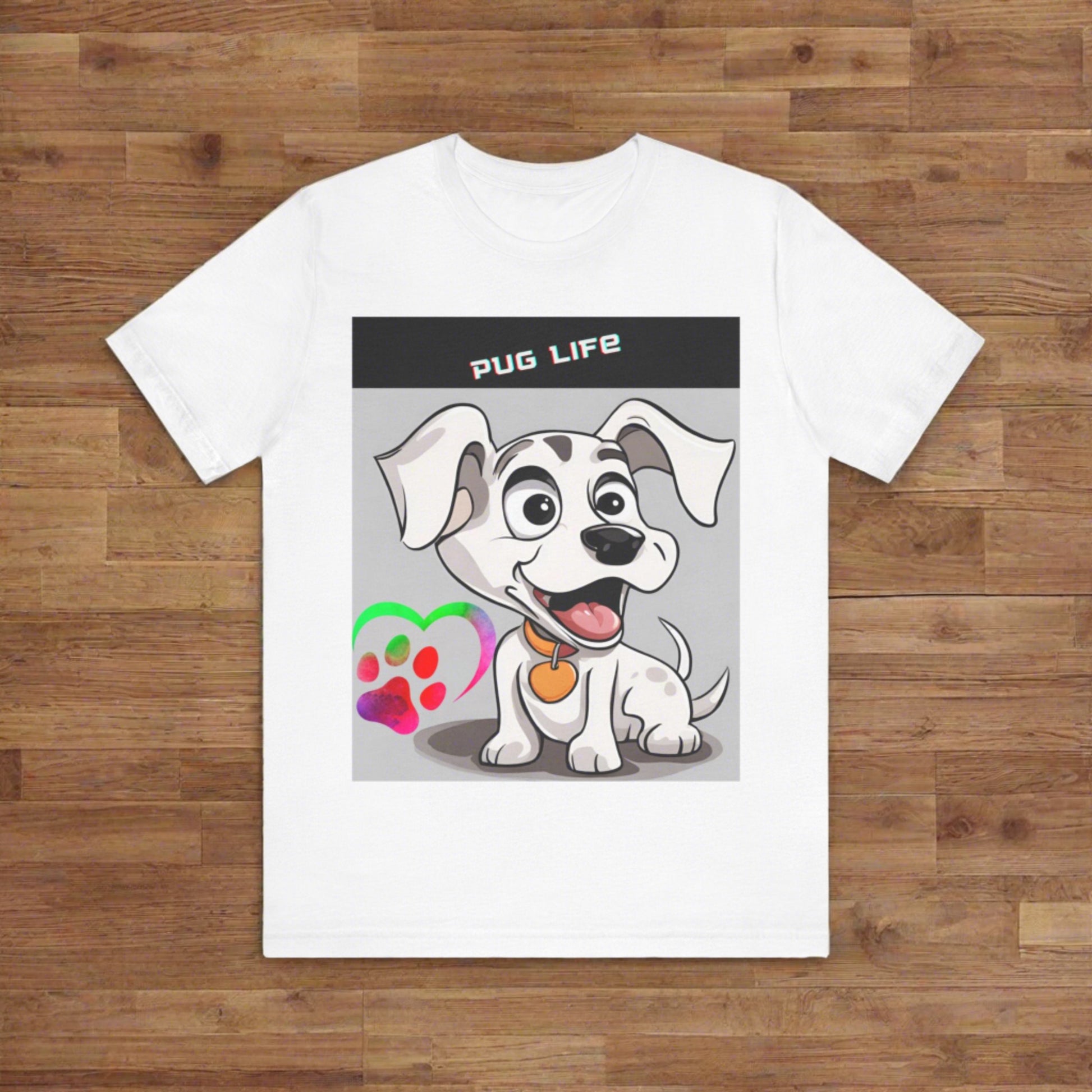 "PUG life" Unisex T-shirt - Sniff Waggle And Walk