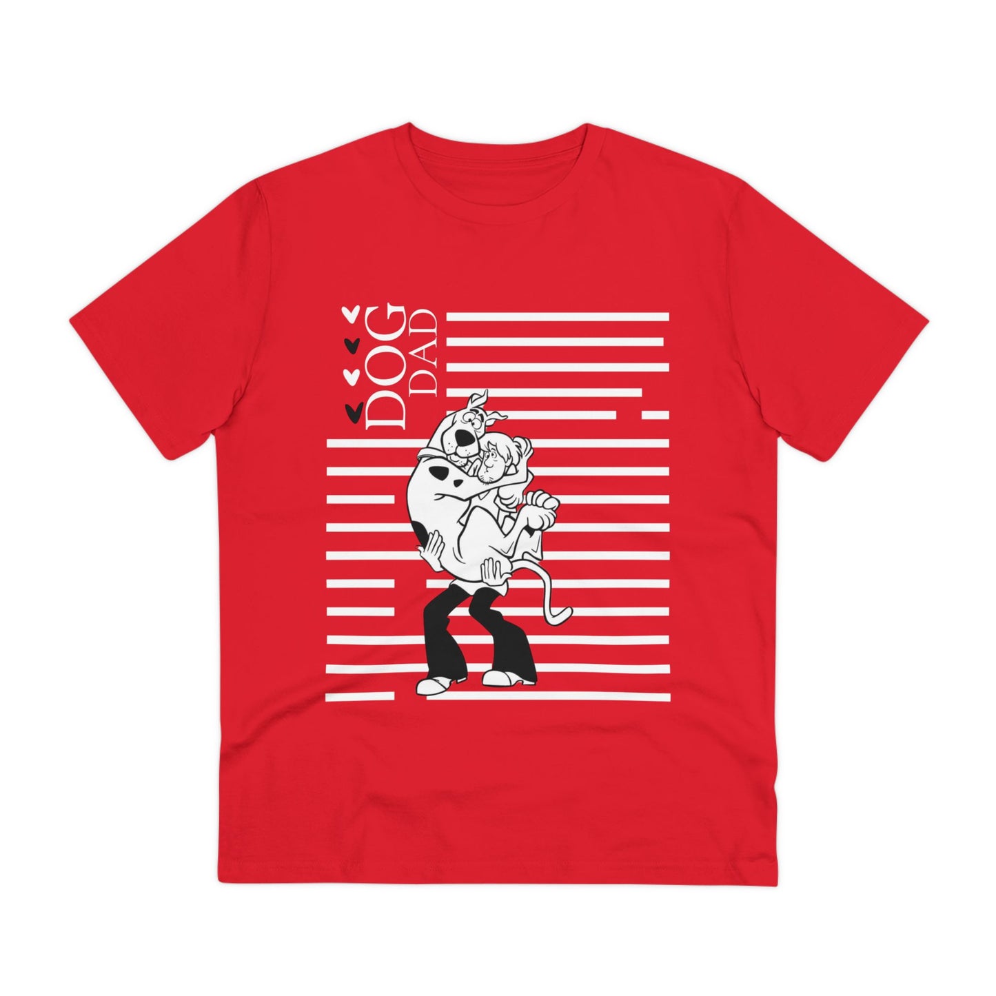 "SCOOBY DOO DOG DAD" ECO Organic Creator T-shirt - Unisex by Sniffwaggleandwalk™