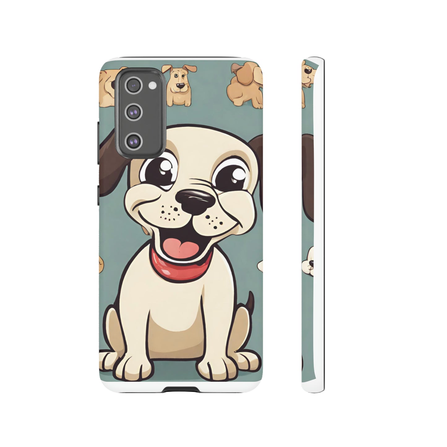 Sniffwagglendwalk™ Multi Dog Design Tough Phone CaseS. - Sniff Waggle And Walk