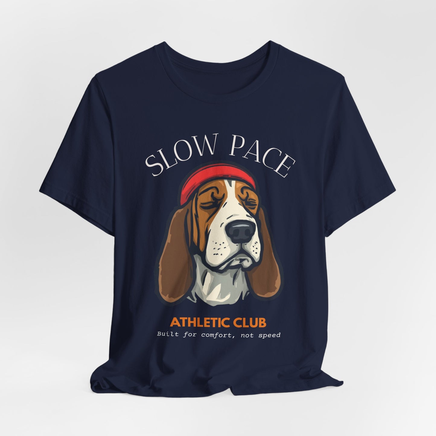 Athletic Club Basset Hound Tee