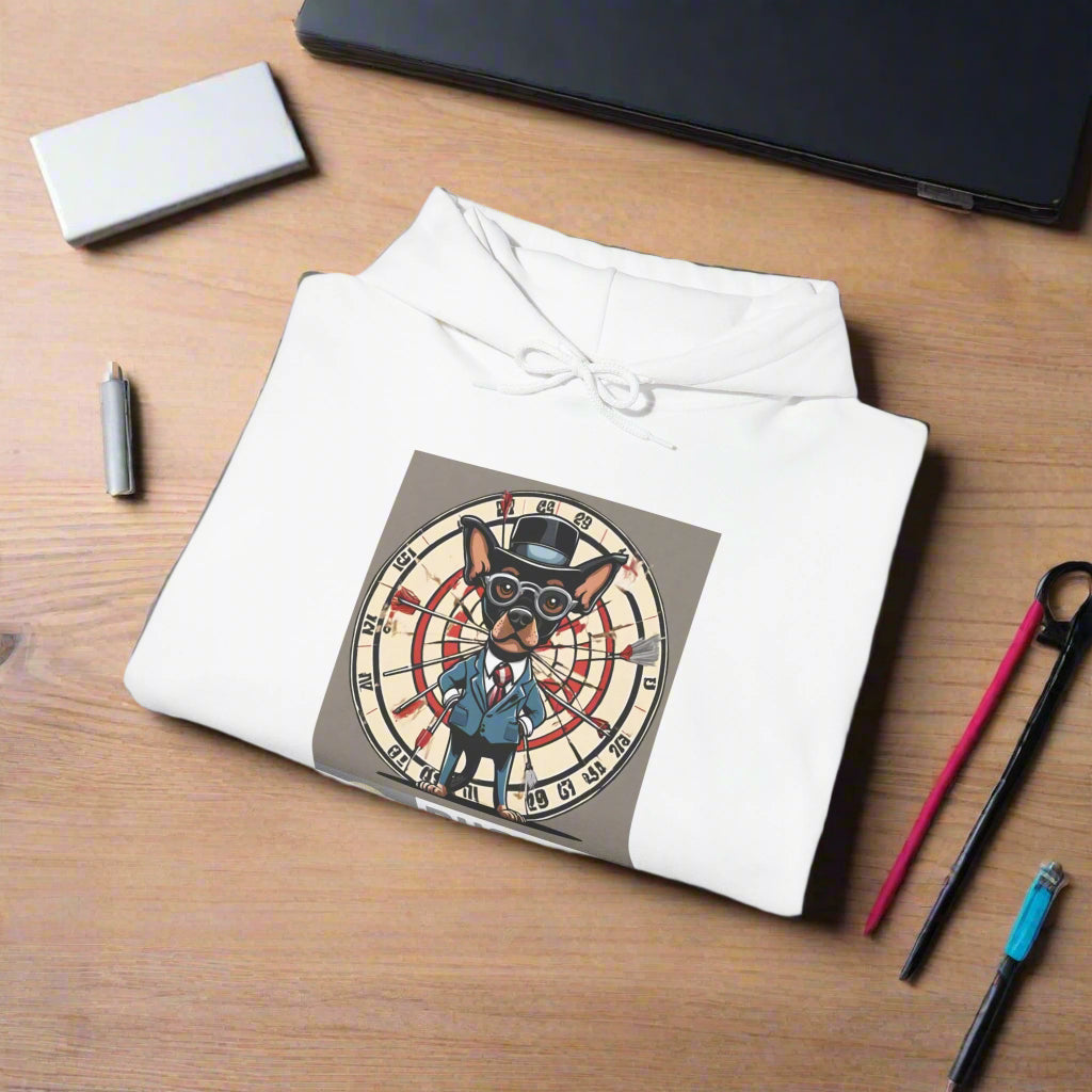 UnisexBlend PuG lIFE™ Hooded Sweatshirt - Sniff Waggle And Walk