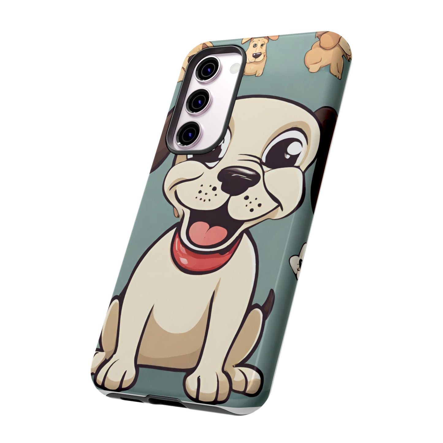 Sniffwagglendwalk™ Multi Dog Design Tough Phone CaseS. - Sniff Waggle And Walk