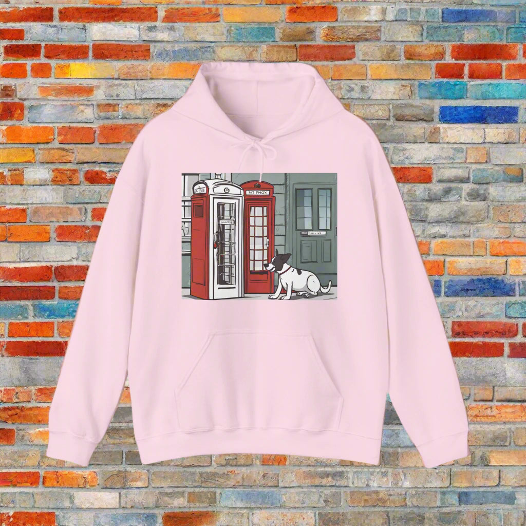 pink dog clothes gift Unisex Heavy Blend⢠Hooded Sweatshirt - Sniff Waggle And Walk