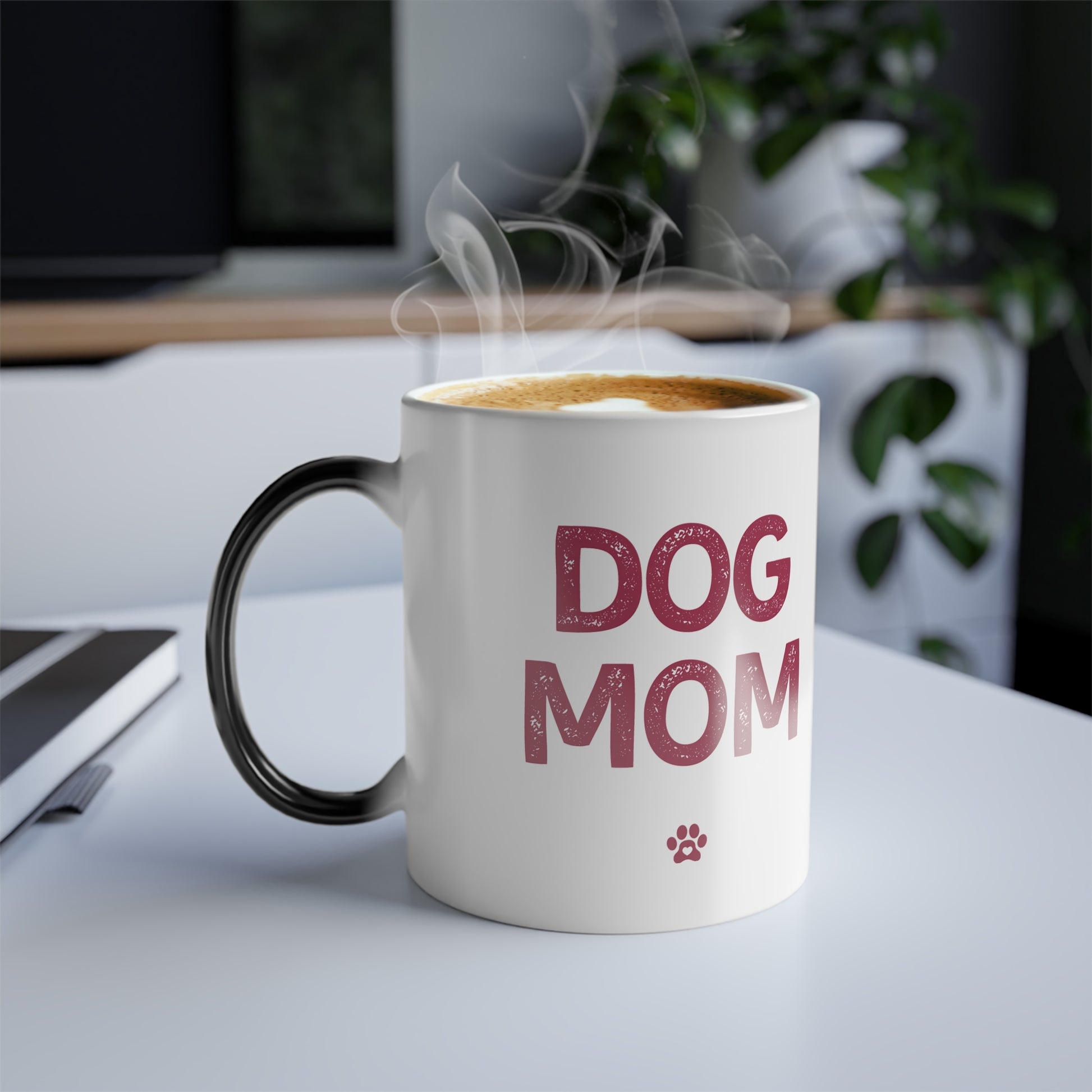 Dog Mum Color Morphing Mug, 11oz - Sniff Waggle And Walk