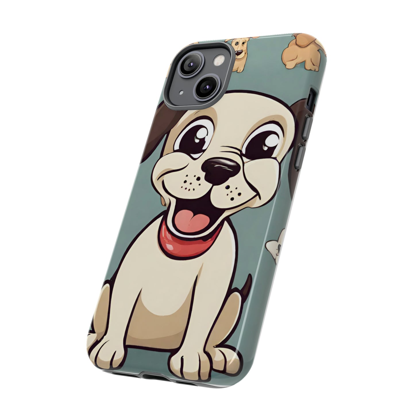 Sniffwagglendwalk™ Multi Dog Design Tough Phone CaseS. - Sniff Waggle And Walk