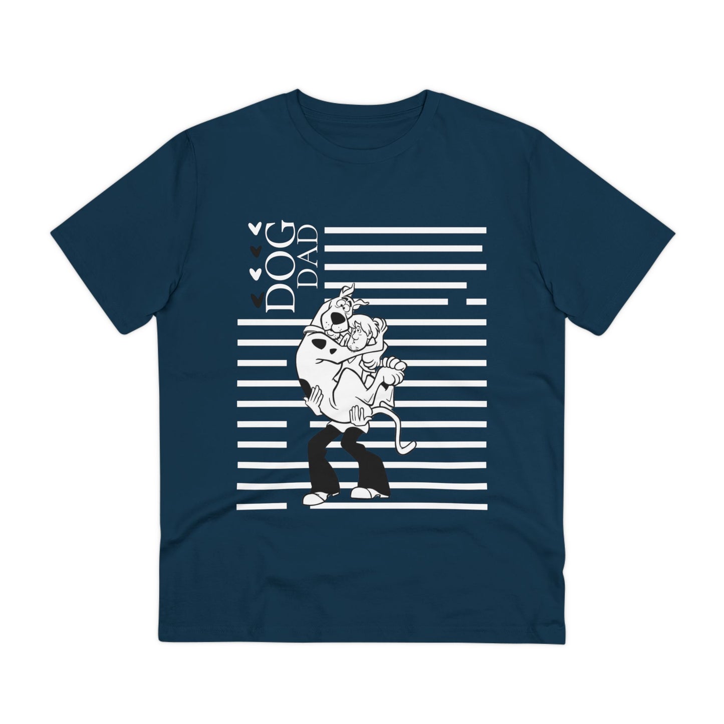 "SCOOBY DOO DOG DAD" ECO Organic Creator T-shirt - Unisex by Sniffwaggleandwalk™