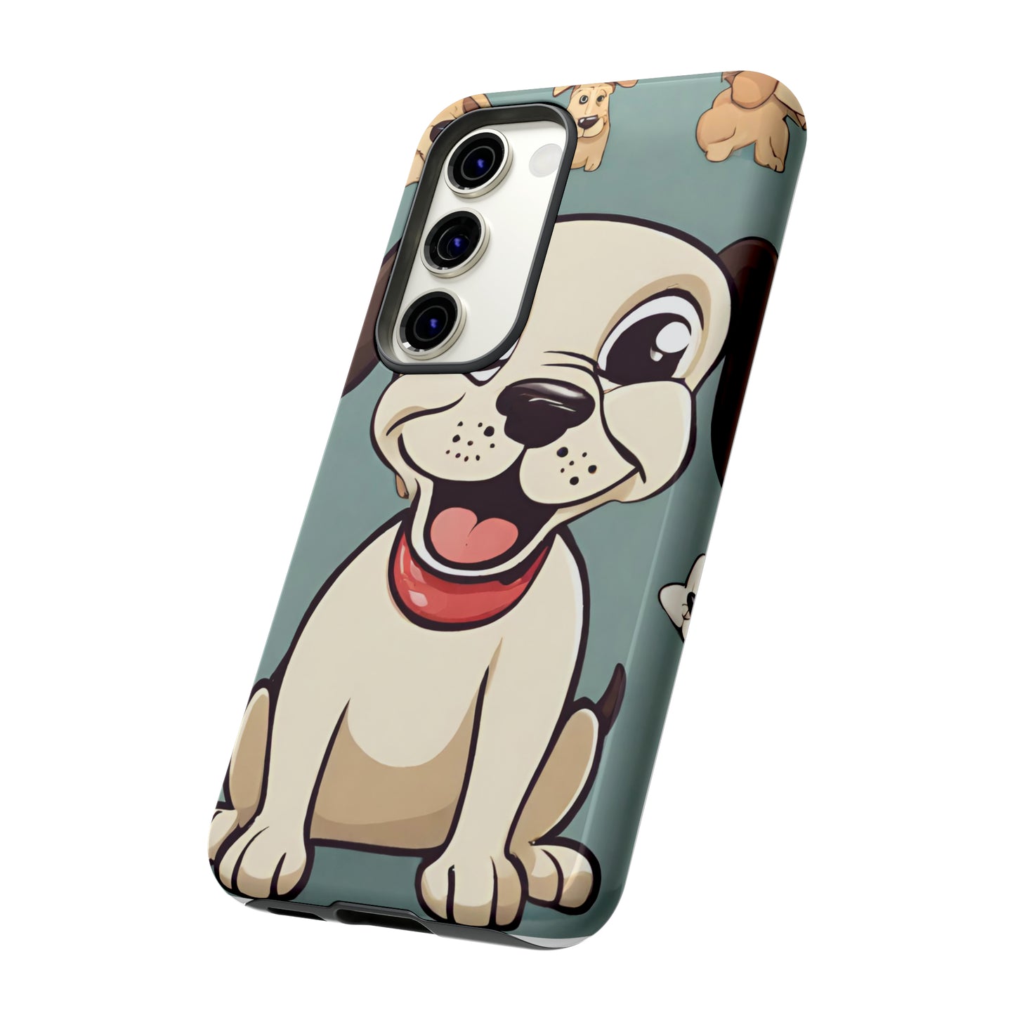 Sniffwagglendwalk™ Multi Dog Design Tough Phone CaseS. - Sniff Waggle And Walk