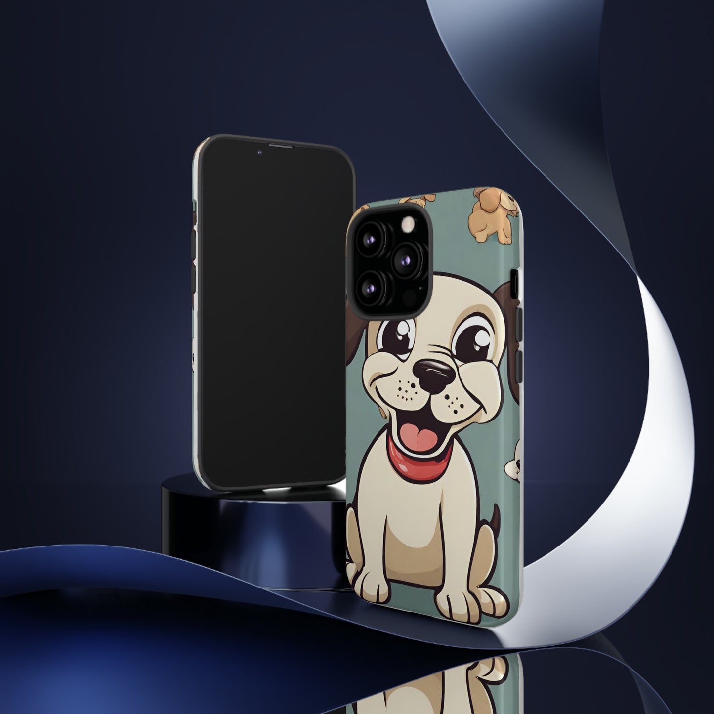 Sniffwagglendwalk™ Multi Dog Design Tough Phone CaseS. - Sniff Waggle And Walk
