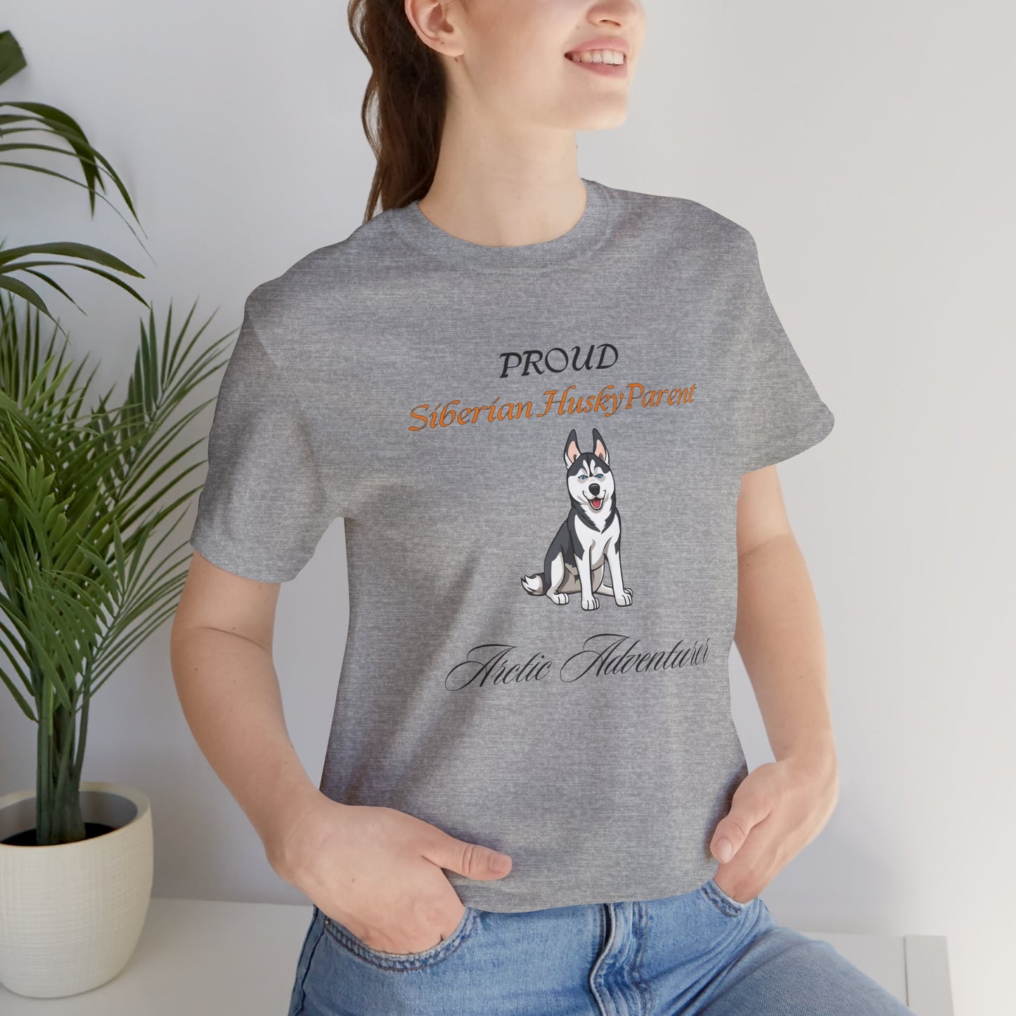 Proud Siberian Husky Parent t-shirt, Husky lover gift idea