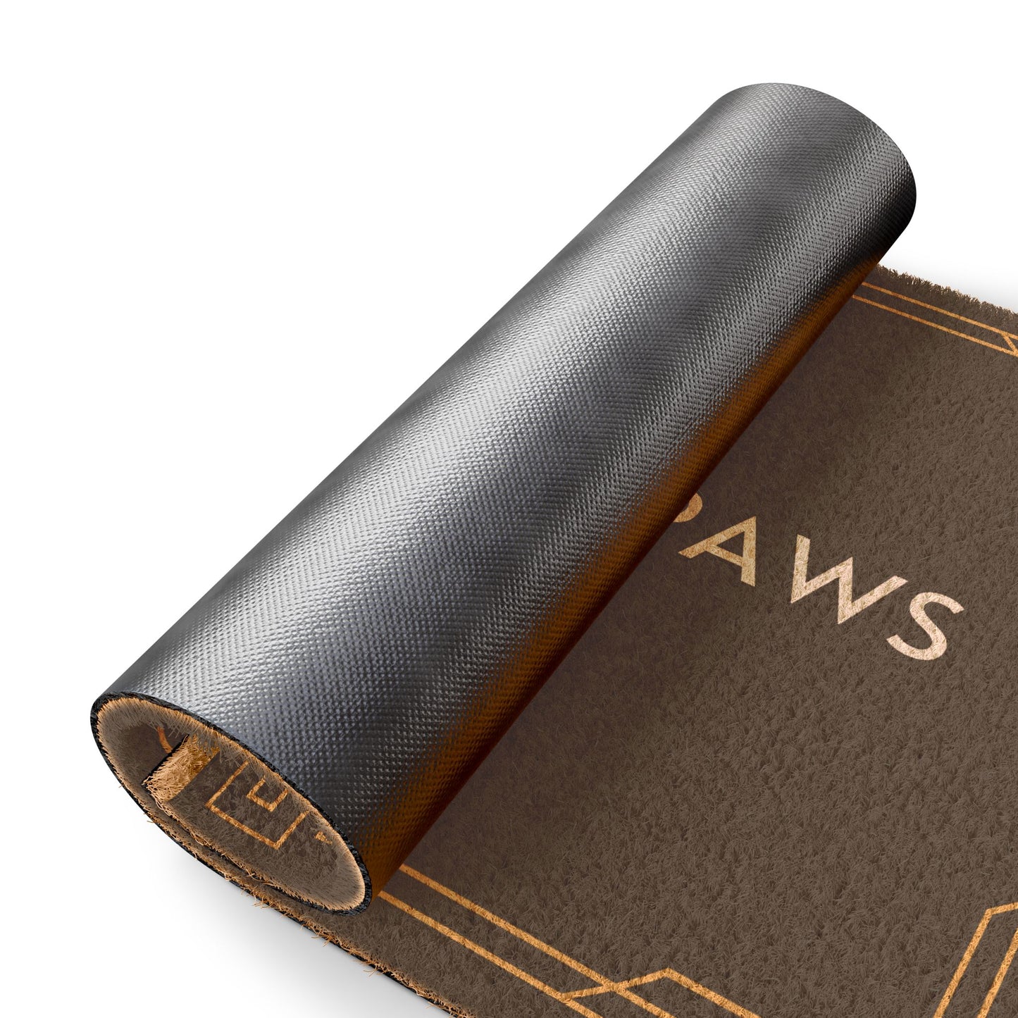 "WIPE YOUR PAWS THANKS" ECO Friendly Doormat