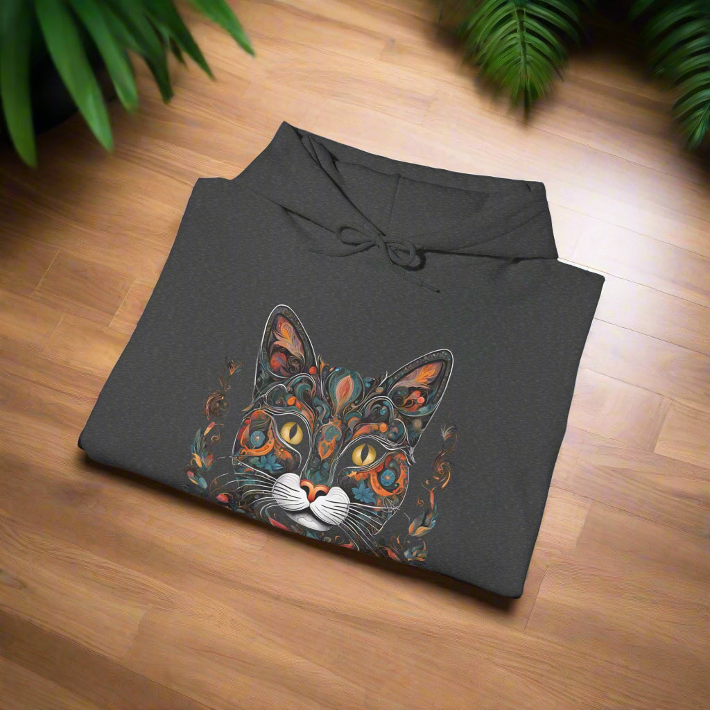 🐱 Whimsical Cat Hoodie – Cozy, Stylish, Purr-fect for Cat Lovers!