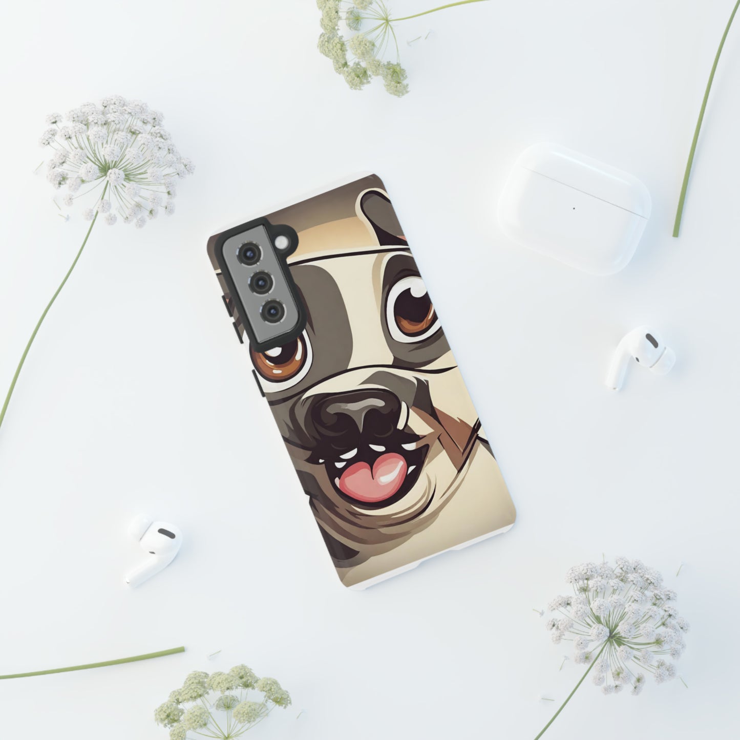 Sniffwagglendwalk™ Multi Dog Design Tough Phone CaseS. - Sniff Waggle And Walk