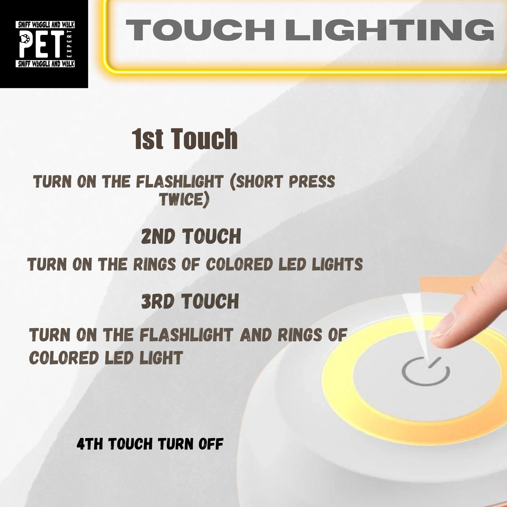 5m dog leash tangle free illuminous usb