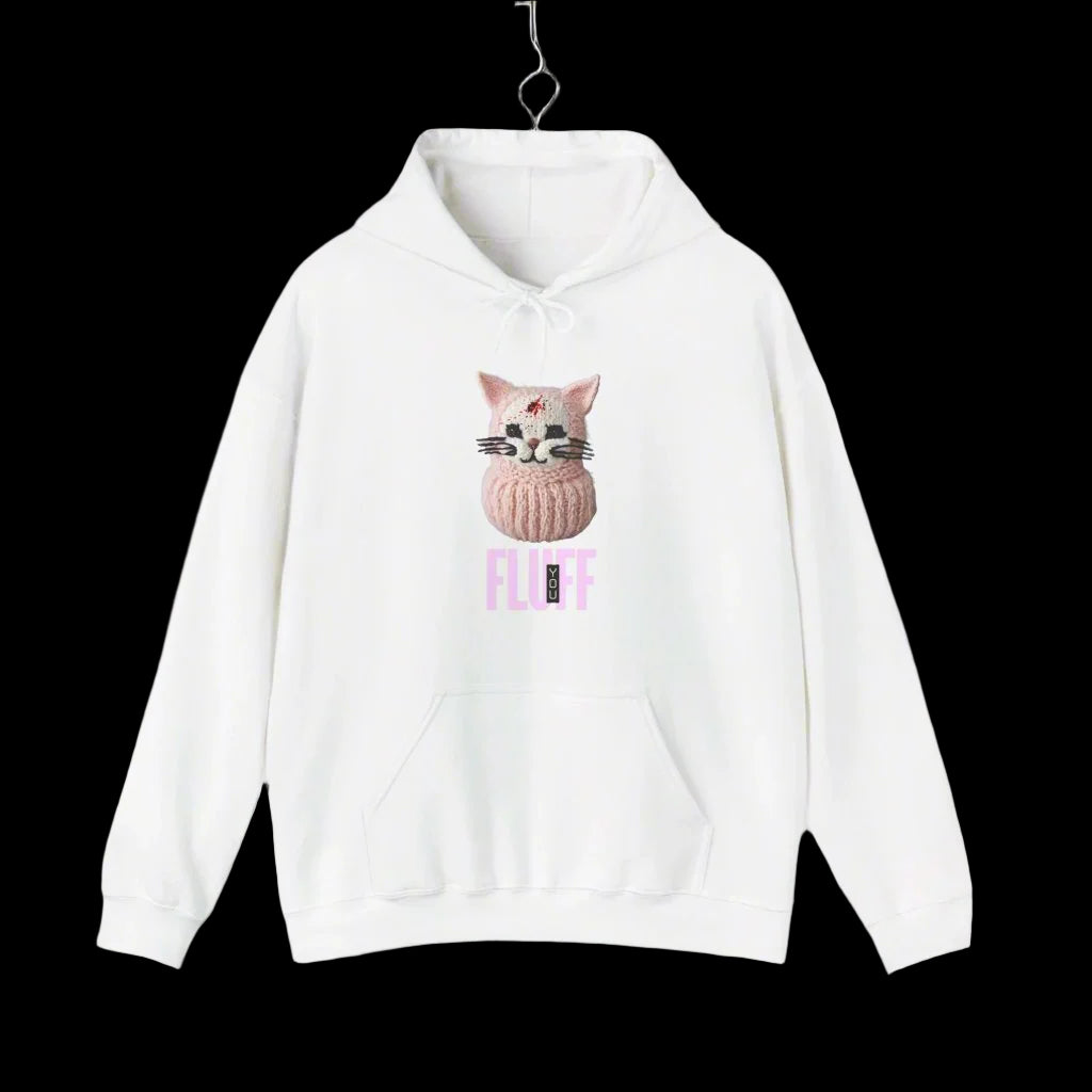 😼 Fluff You Hoodie – Bold, Playful & Cozy for Cat Attitude Lovers!