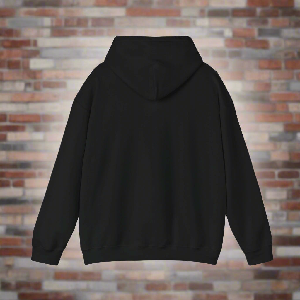 Unisex Heavy Blend™ dog + phone box Hooded Sweatshirt - Sniff Waggle And Walk