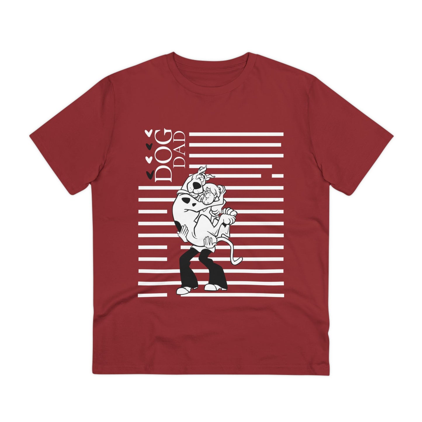 "SCOOBY DOO DOG DAD" ECO Organic Creator T-shirt - Unisex by Sniffwaggleandwalk™