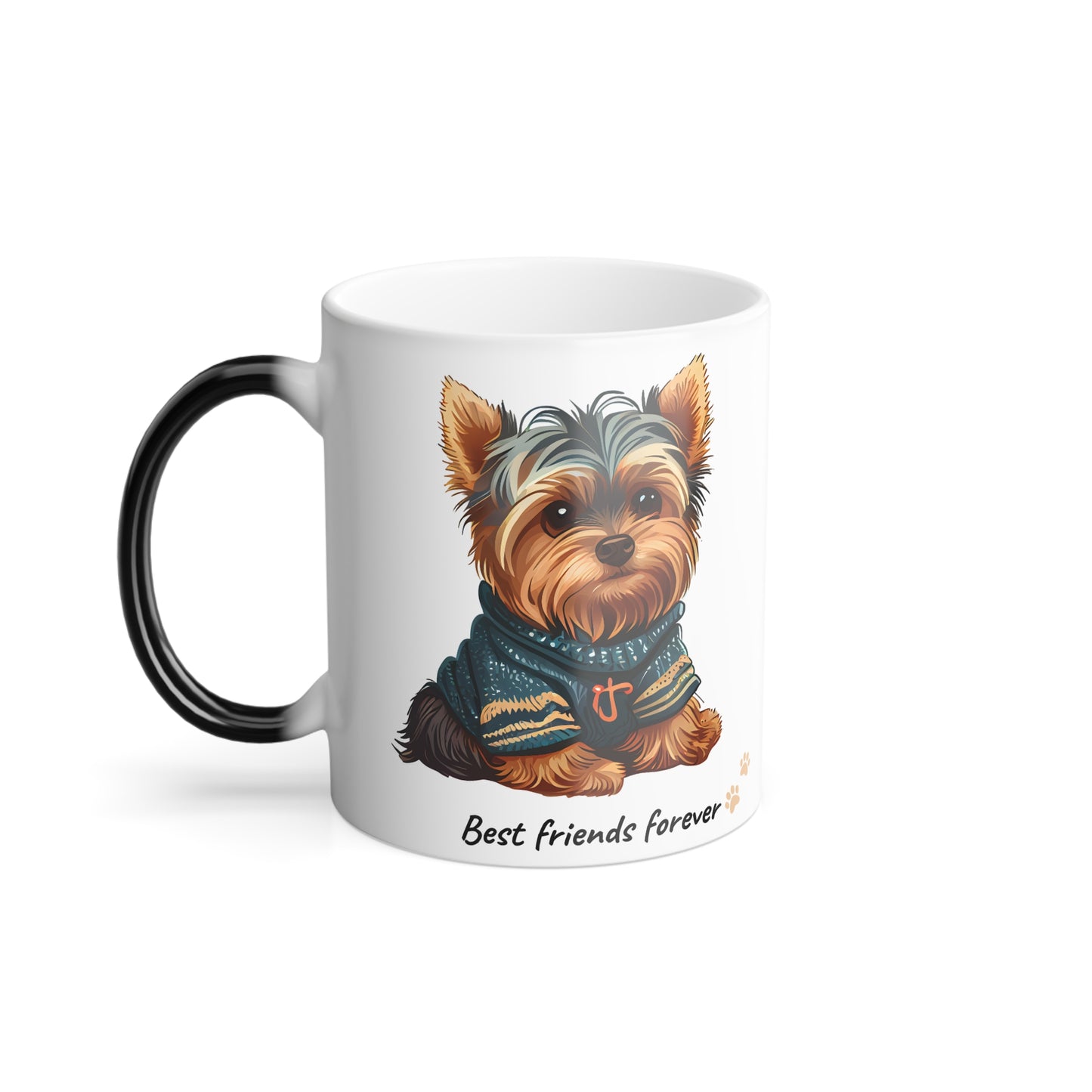 Best Friends Color Morphing Mug, 11oz - Sniff Waggle And Walk