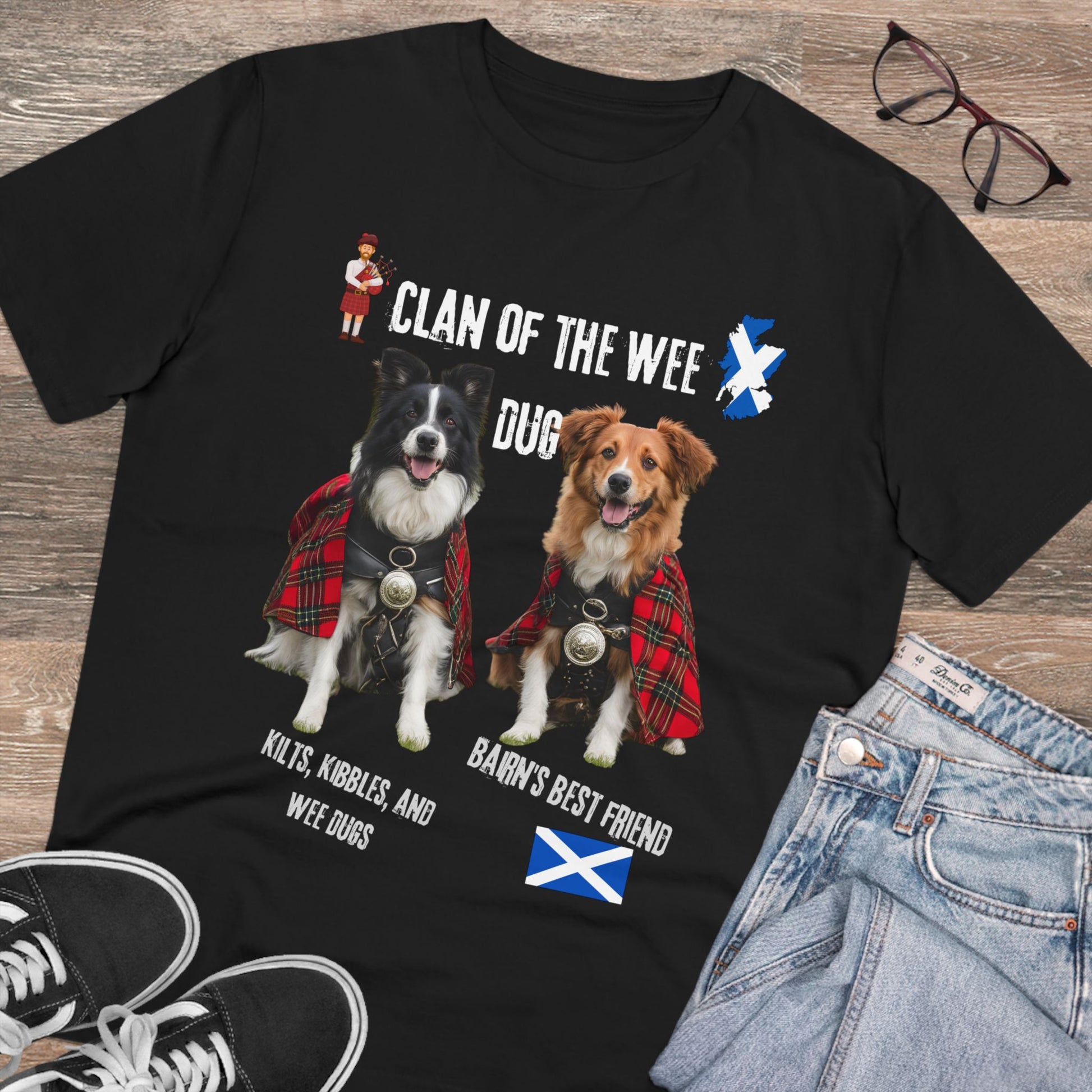 BLACK DOG LOVER TSHIRT SCOTLAND