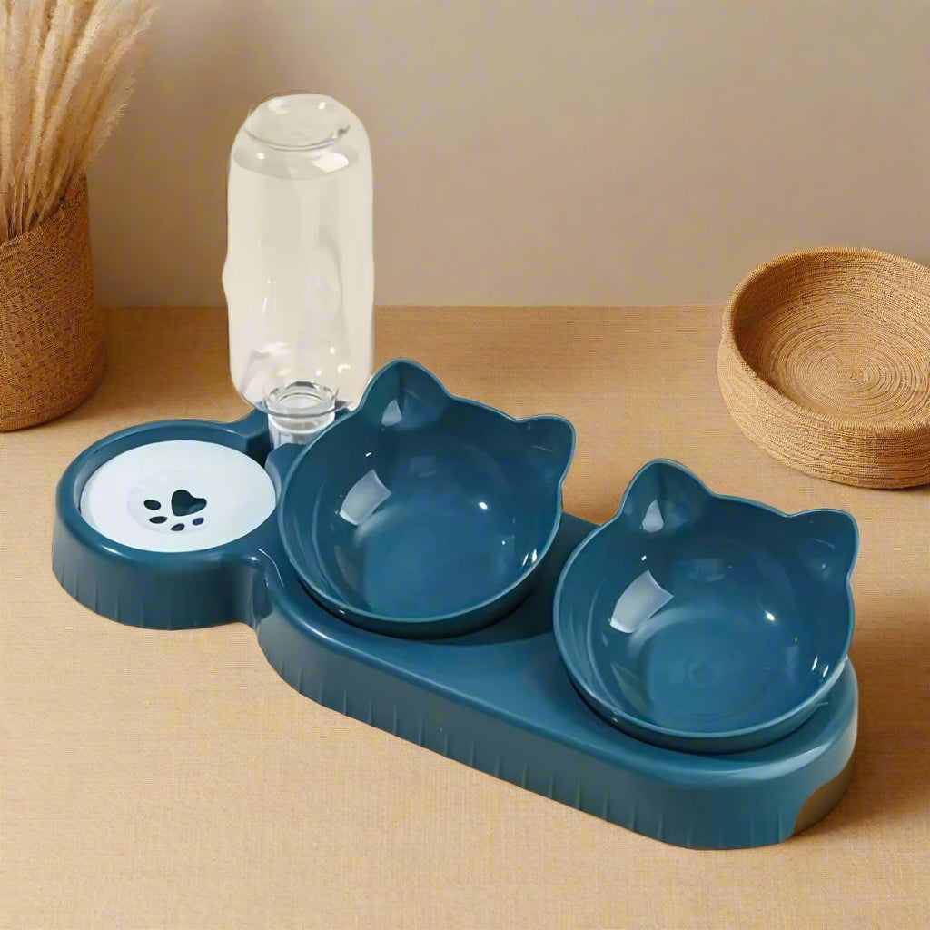 HIGH QUALITY BLUE CAT BOWL