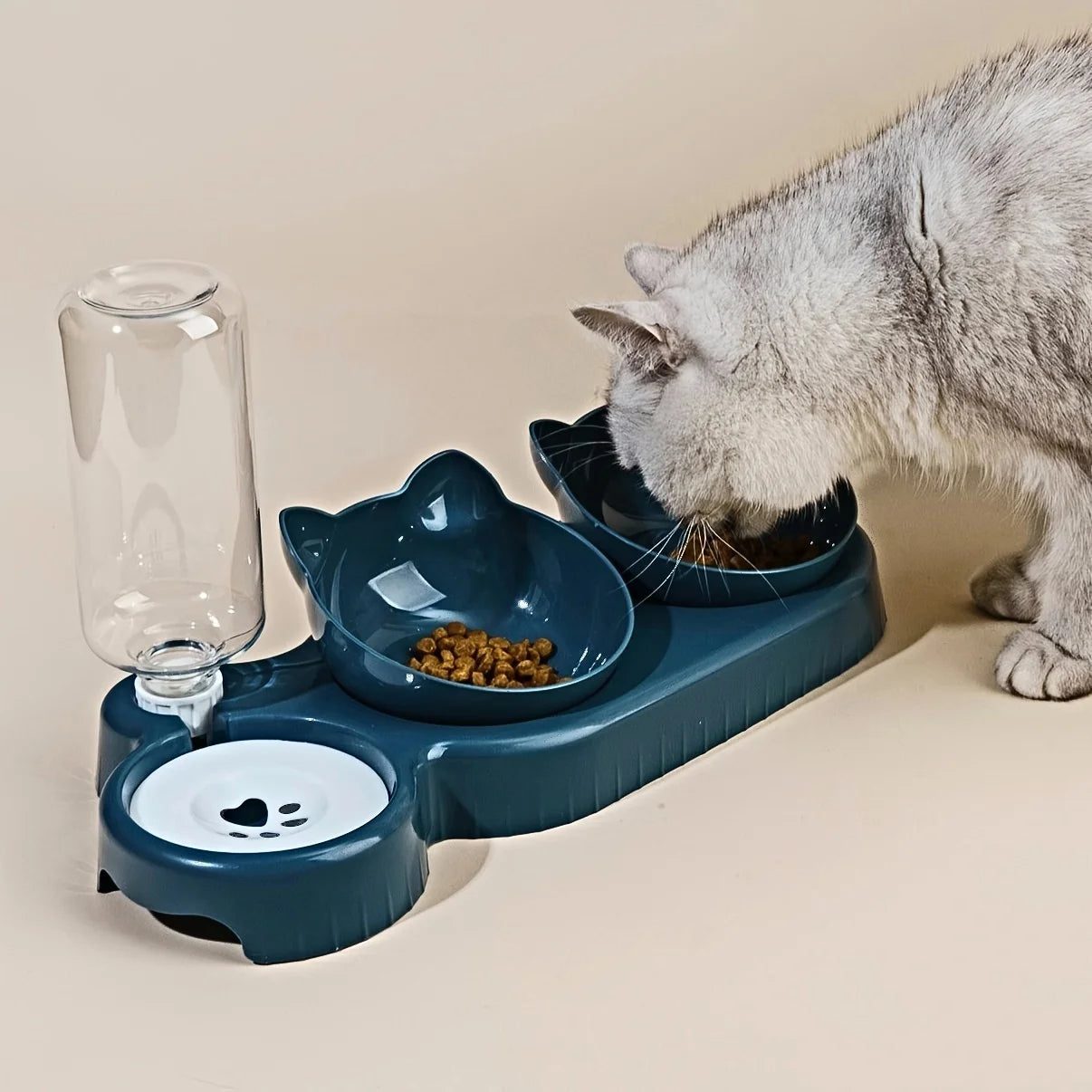 CAT BOWL WATER BOTTLE FEEDER