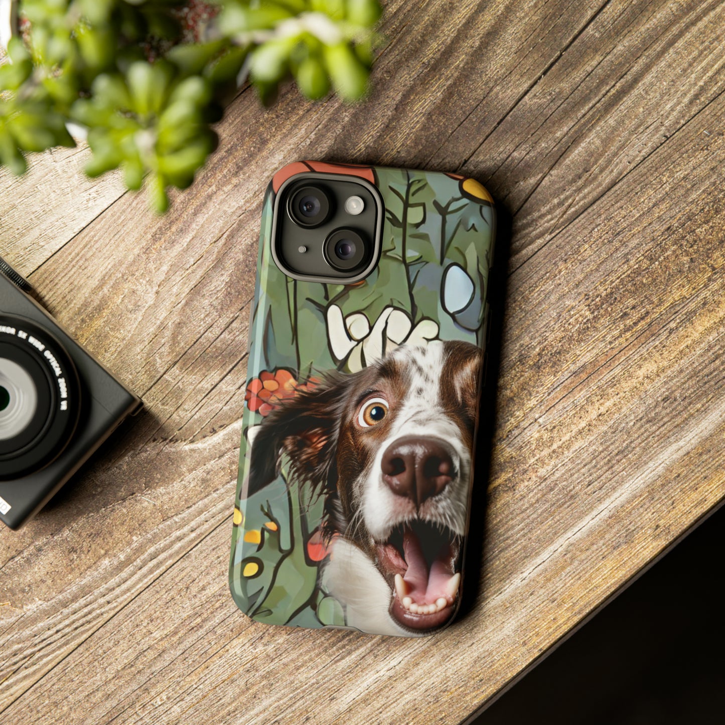 Sniffwagglendwalk™ Dog Design Suprise Tough Phone Case. Unbeatable durability. - Sniff Waggle And Walk