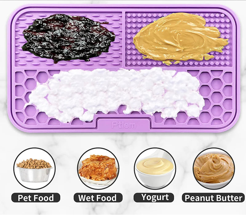 Dog Lick Mats slow feeder. - Sniff Waggle And Walk