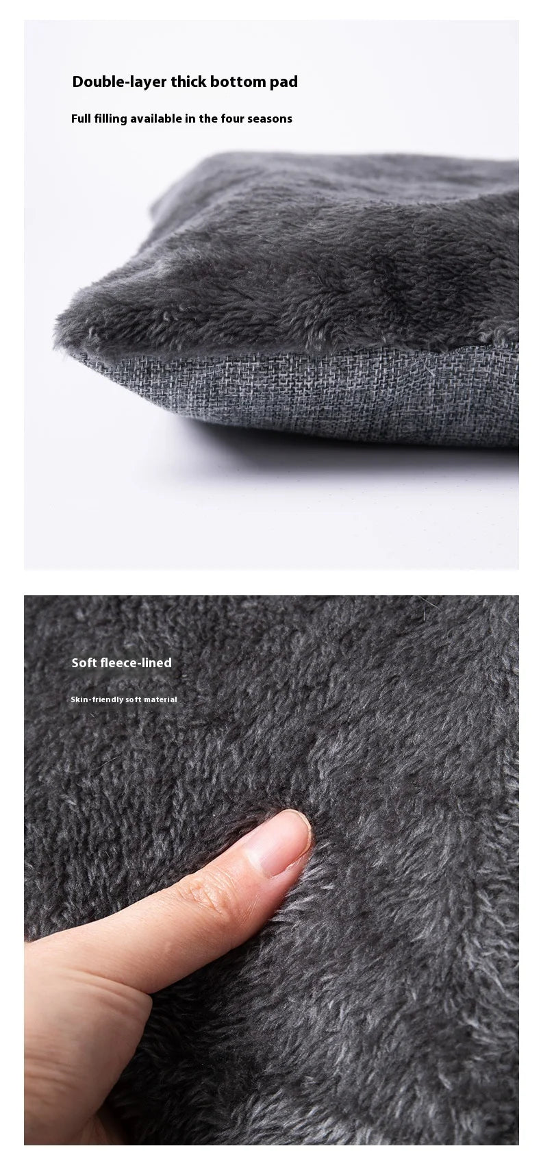 Multi-pet enclosed cat cave bed suitable for cats and dogs