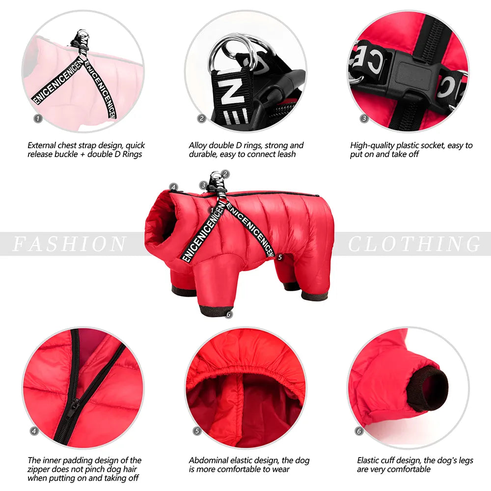 SniffwagglendwalkĀ® Winter Dog coat. - Sniff Waggle And Walk