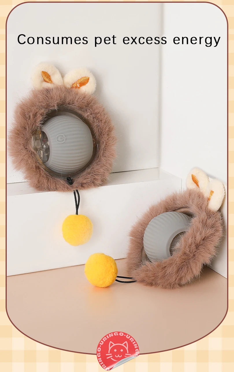 PouncePlay™ Motion-Activated Cat Toy – Engaging, Interactive Fun for Happy Cats