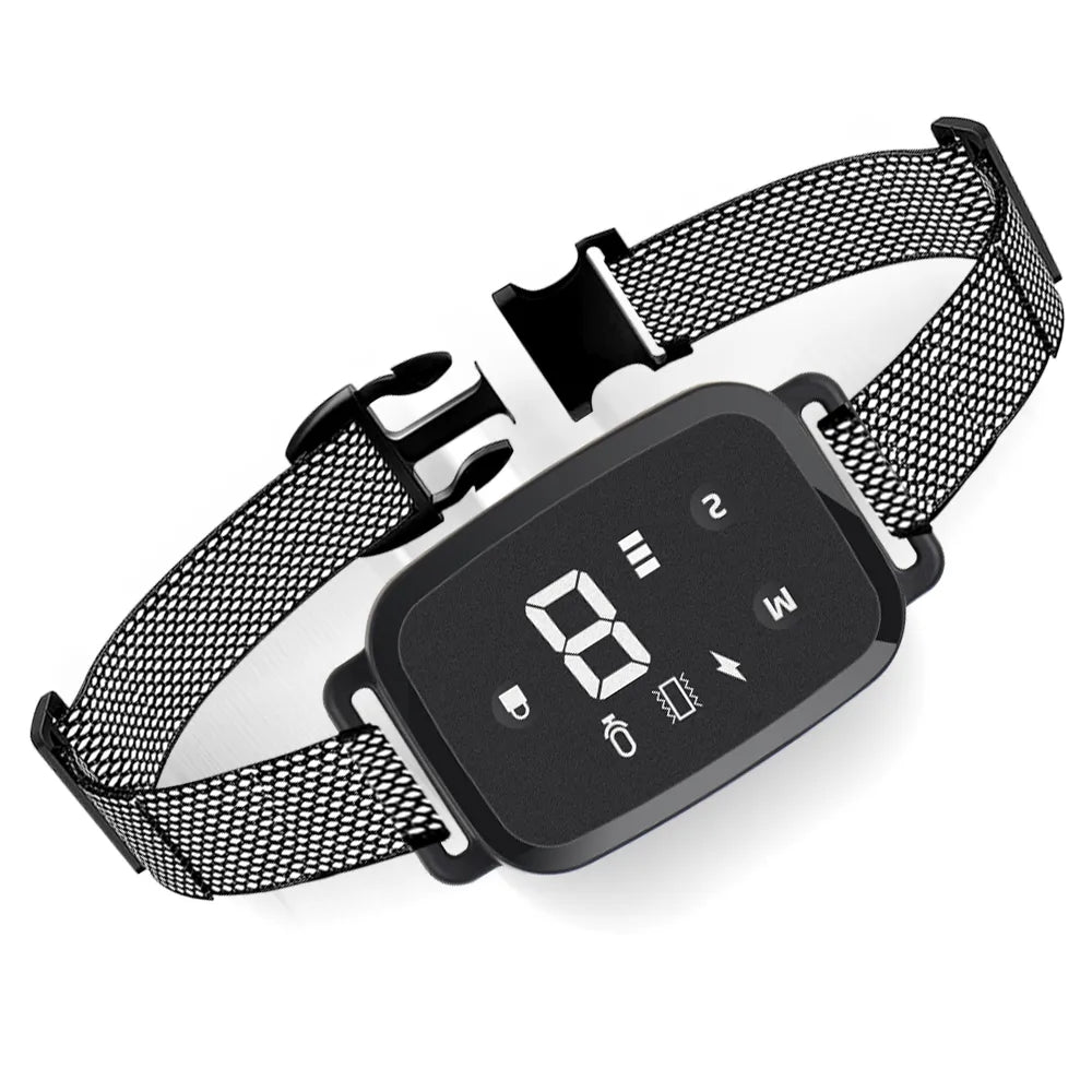 SmartBark™ Collar HD Digital Display IP67 Waterproof - Sniff Waggle And Walk