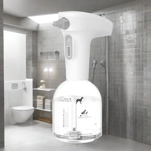 AquaFlow™ Showermate, Automatic soap dispensor. - Sniff Waggle And Walk
