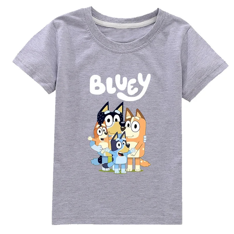 Bluey Family Summer T-Shirt – Stylish and Breathable Kids' Wear 👕☀️