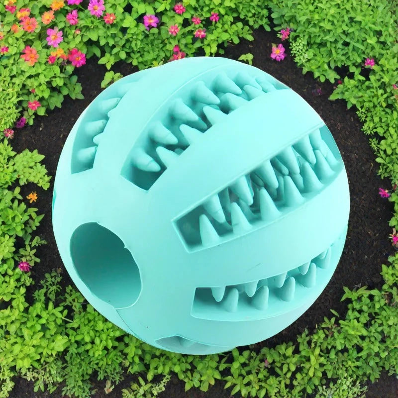 Sniffwagglendwalk® Tooth Cleaning Rubber Food Ball. - Sniff Waggle And Walk