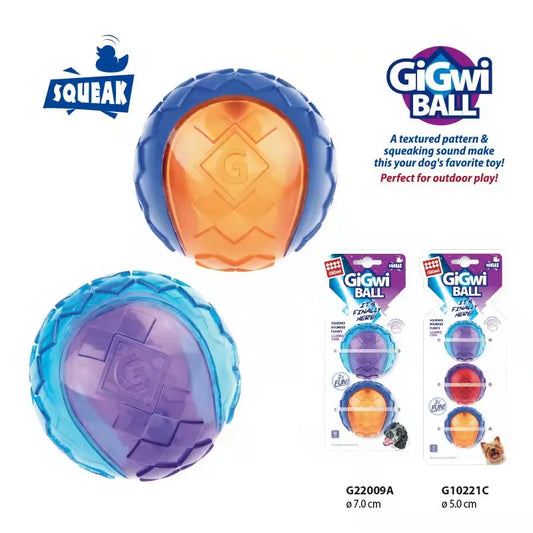 🐾 Snifwagglenwalk™ Toys G-Ball Series: Interactive Squeaky Balls for Small/Medium Dogs</strong> - Sniff Waggle And Walk