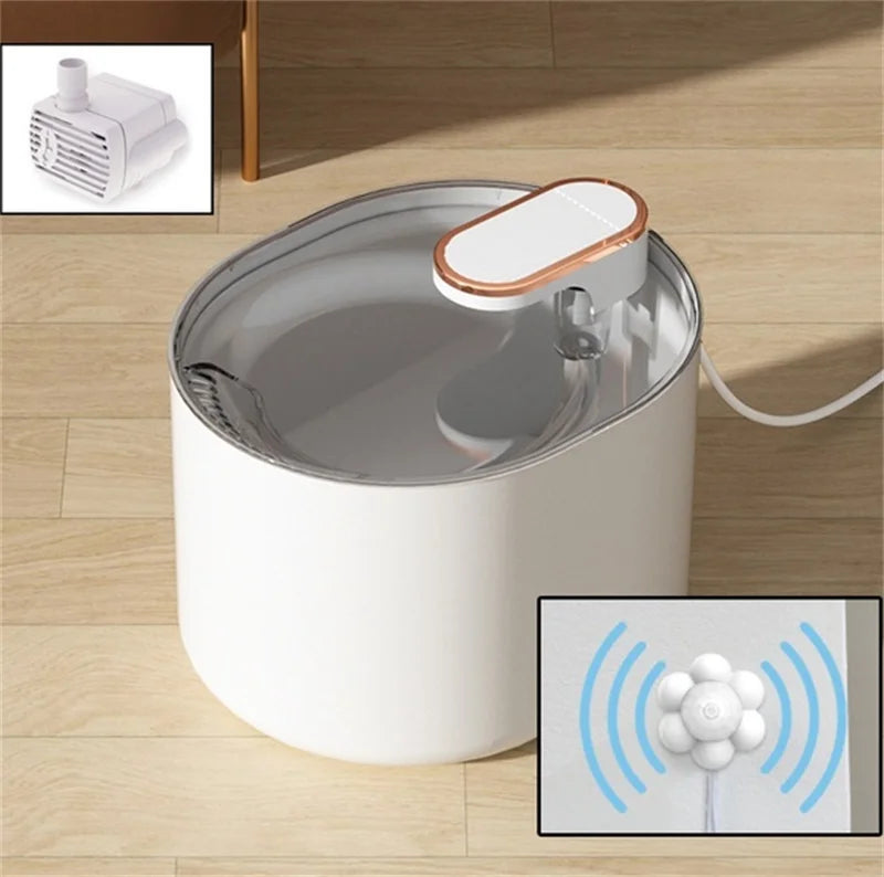 Sniffwagglenwalk™ Automatic Cat Water Fountain. - Sniff Waggle And Walk