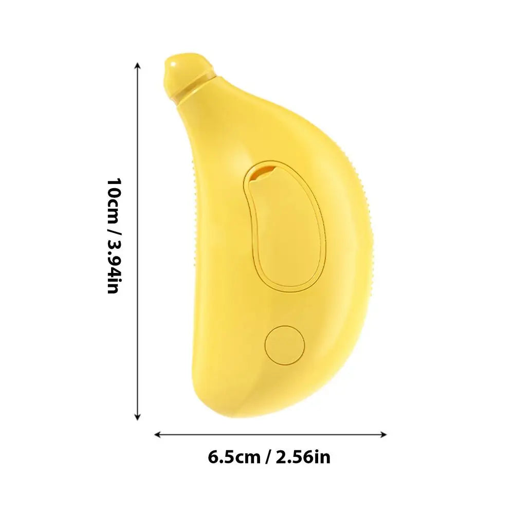 STEAM BRUSH Dog and Cat steam brush. - Sniff Waggle And Walk