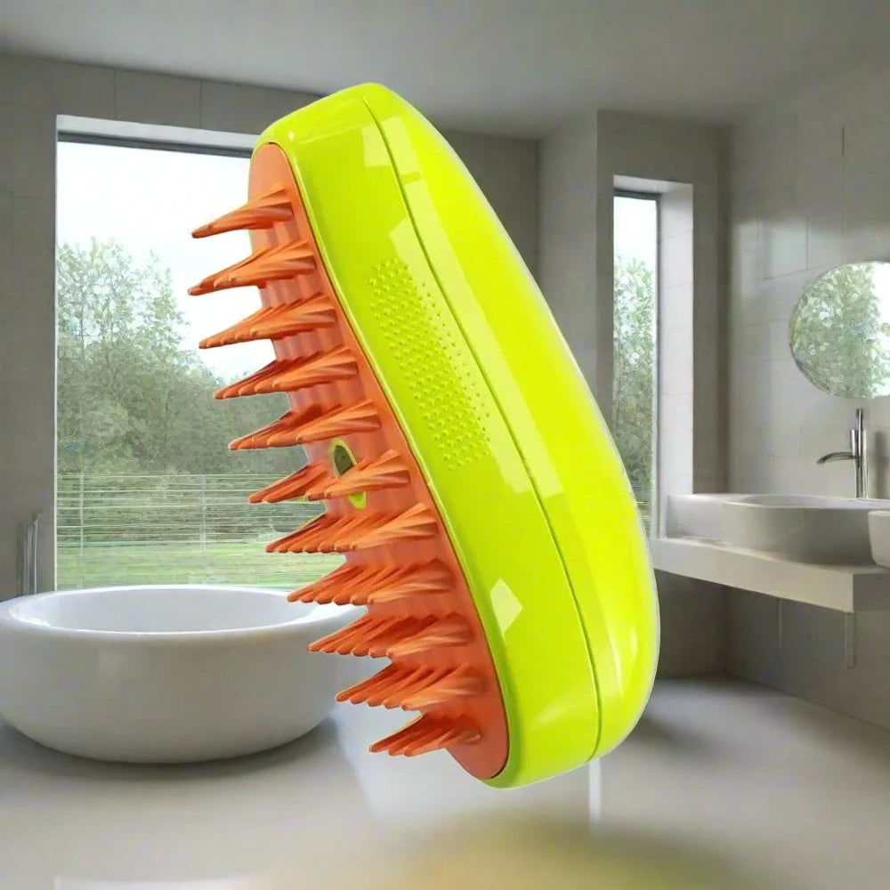 BRUSH FOR DOGS Dog and Cat steam brush. - Sniff Waggle And Walk