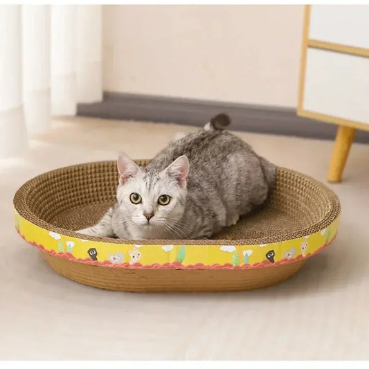 Ultimate Cat Scratch and Lounge Pad – Protect Your Furniture and Keep Your Cat Happy! 🐱✨
