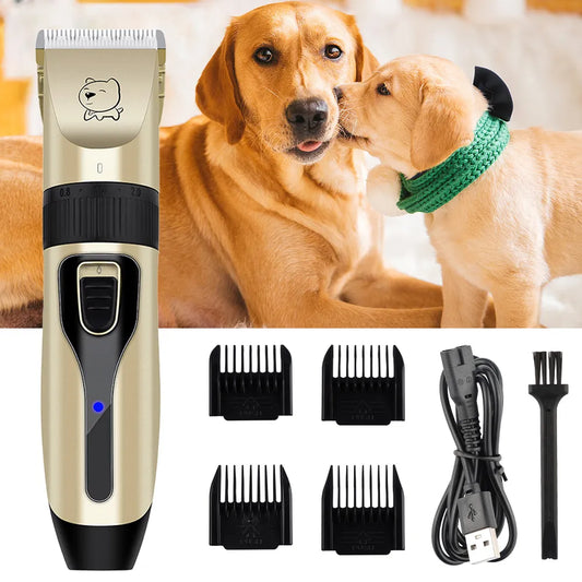 Sniffwagglendwalk® Electrical Grooming Trimmer USB Rechargeable Low Decibel. - Sniff Waggle And Walk