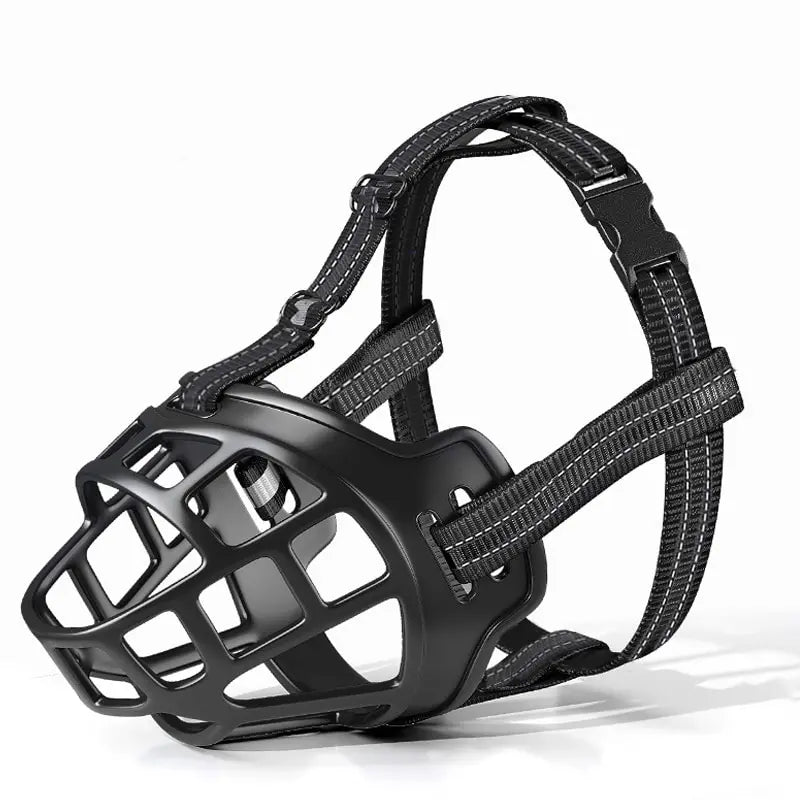 🐾Snifwagglenwalk™ Adjustable Dog Muzzle:Soft Silicone Breathable Basket Design. - Sniff Waggle And Walk