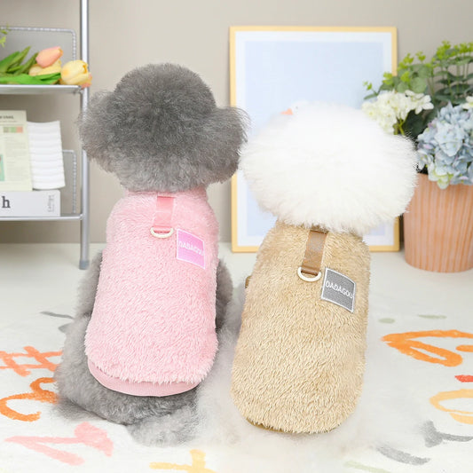Snifwagglenwalk™ Warm Small Dog Clothes: Soft Fleece Winter Vest for Cats and Dogs. - Sniff Waggle And Walk