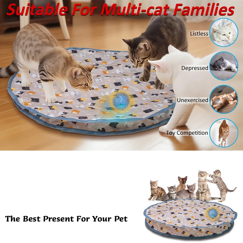 PouncePlay™ Motion-Activated Cat Toy – Engaging, Interactive Fun for Happy Cats