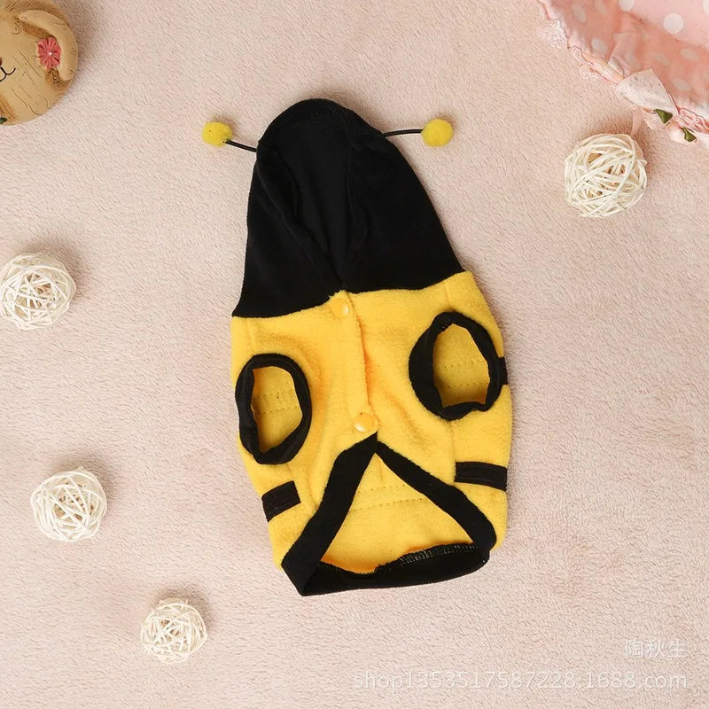 SniffWaggleNWalk™ Bumble Bee Warm Dog/ Cat Clothing! 🐾 - Sniff Waggle And Walk
