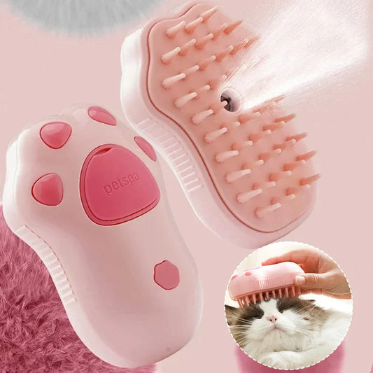SteamyPaws™ Electric Spa CombBrush - Sniff Waggle And Walk