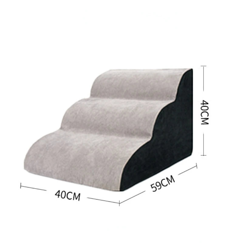 dog stairs steps Memory Foam Dog Sofa Stairs - Sniff Waggle And Walk
