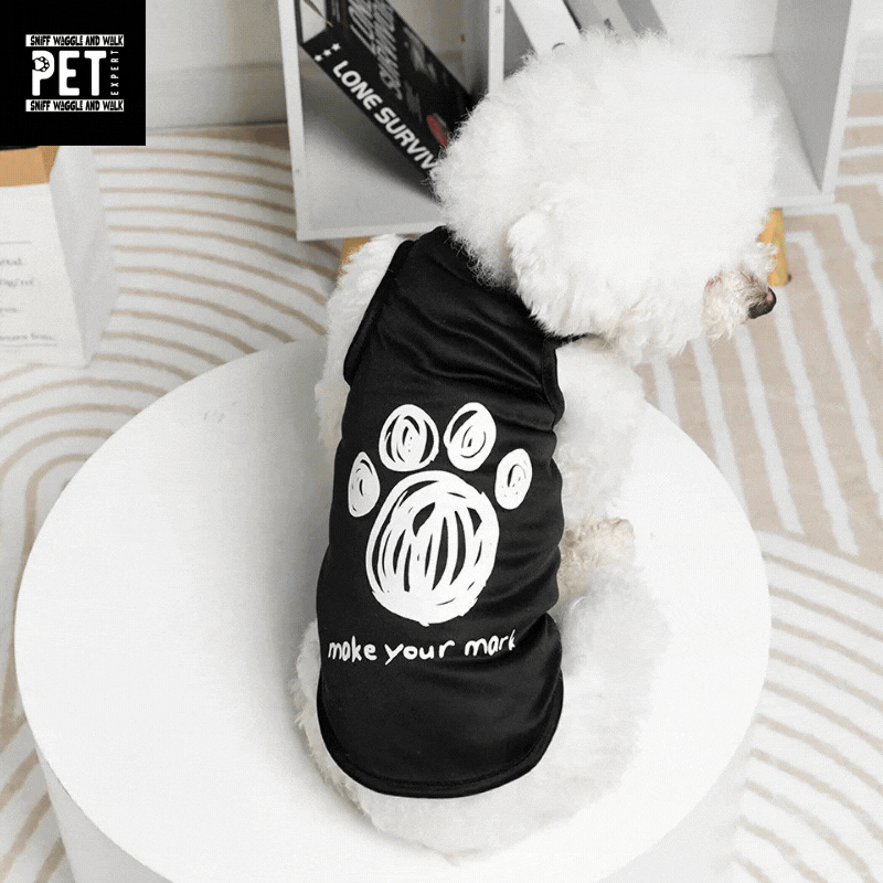 VIP, FBI, Boss, and More 🐾 Dog Vests with Paw Print Designs 🐾-Sniffwaggleandwalk™