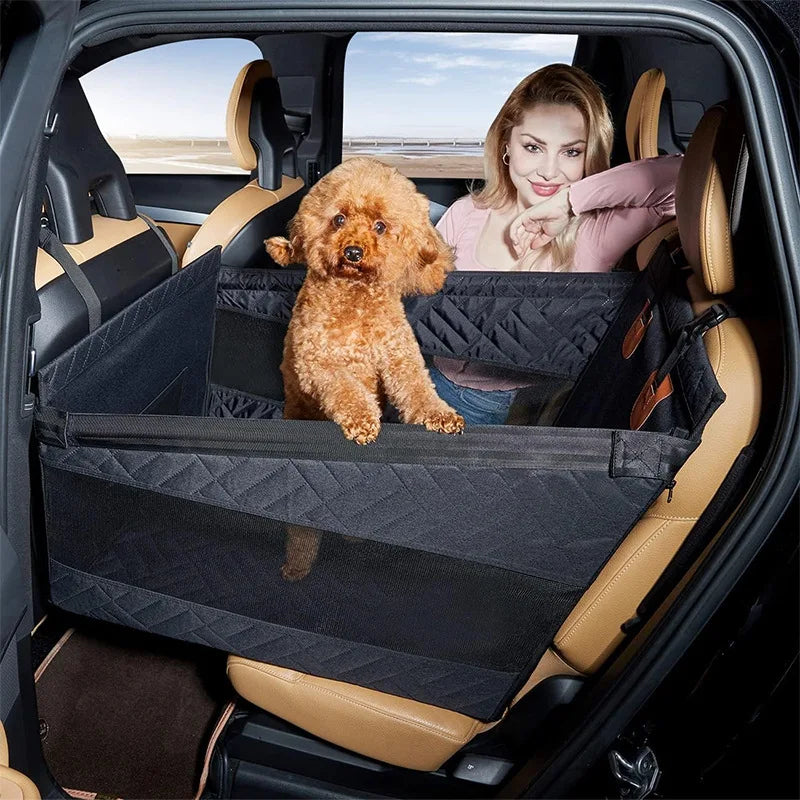 Durable waterproof dog car seat protector for small and large pets