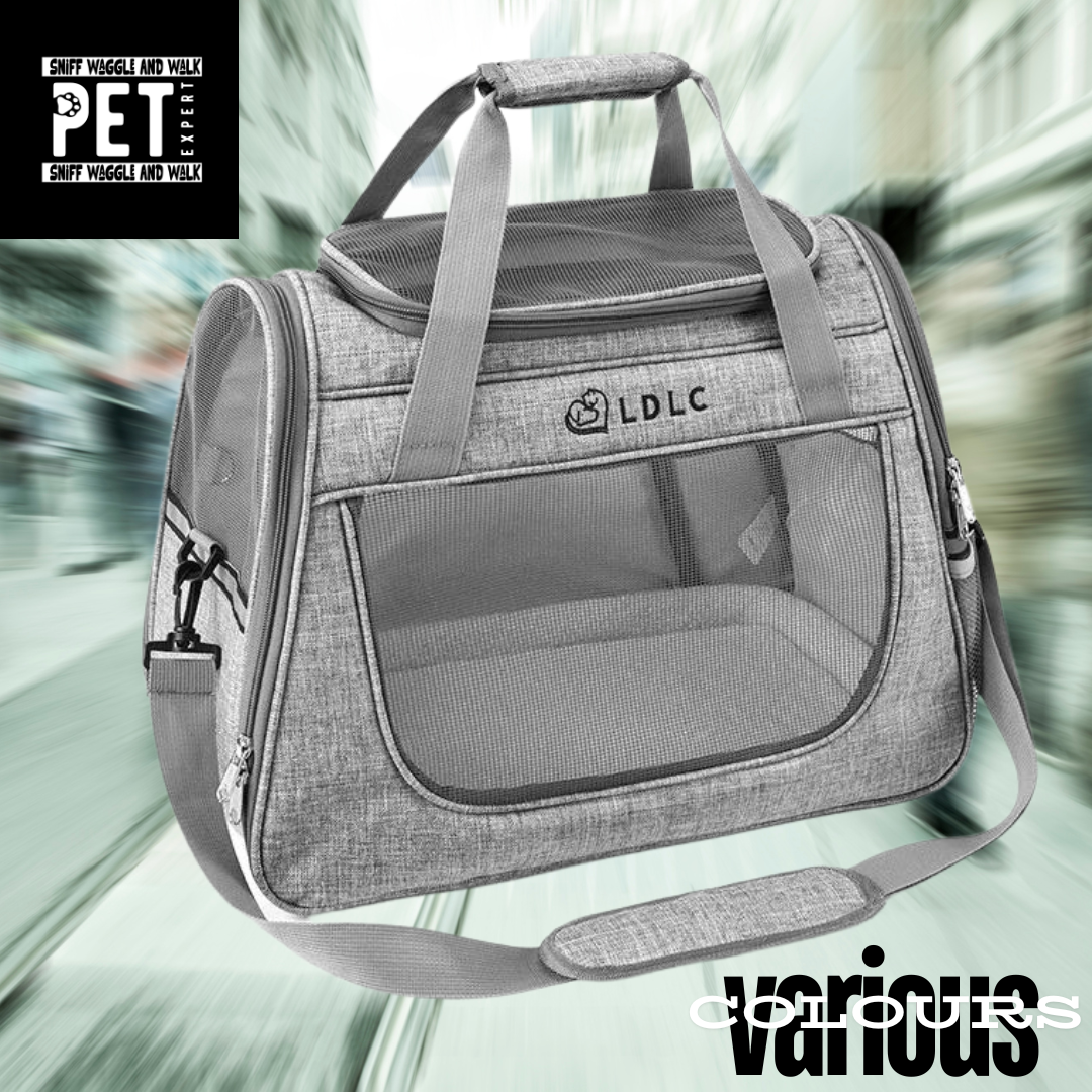 👜 Dog Carrier Shoulder Bag with Mesh Window: Travel in Comfort and Style! 🐾#