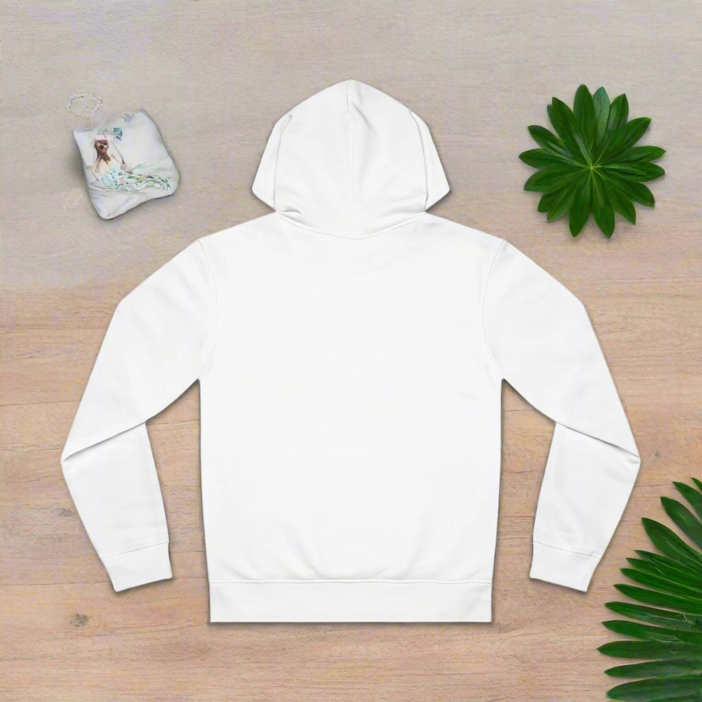 EASILY DISTRACTED BY DOGS Unisex Drummer Hoodie - Sniff Waggle And Walk